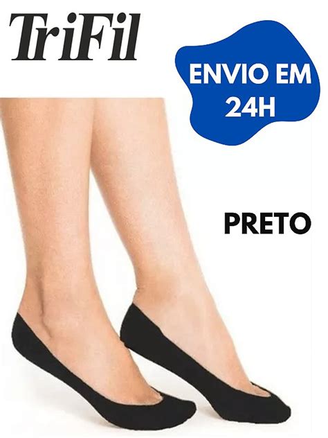 Meia Sapatilha Invisível Trifil Kabreu Moda íntima Praia Pijamas