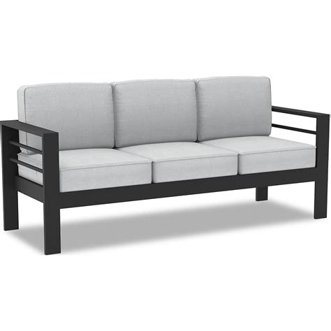 Ebern Designs Searl 73 Wide Outdoor Reversible Patio Sofa With