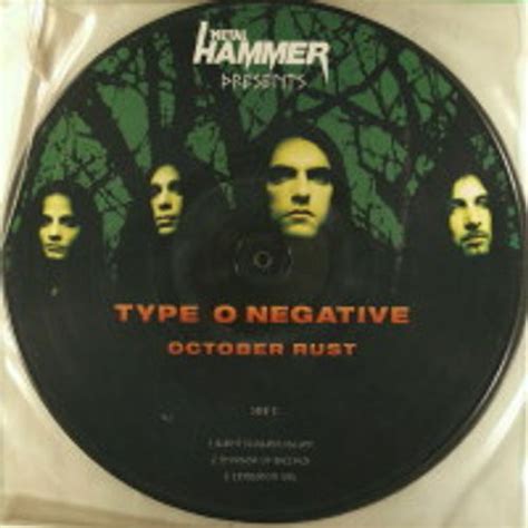 Type O Negative October Rust Picture Disc Vinyl Lp Amoeba Music