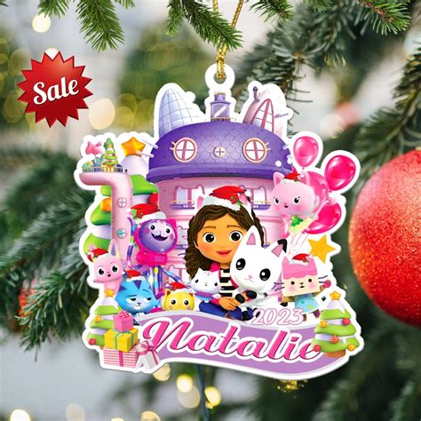 Personalized Gabby Ornament Custom Gabby S Dollhouse Etsy