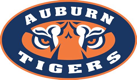 Oval Auburn Tigers logo – T-Rex Mugs & More