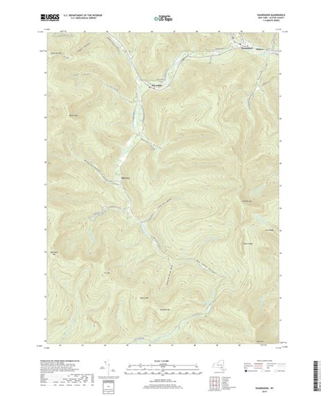 Shandaken, NY (2019, 24000-Scale) Map by United States Geological Survey | Avenza Maps