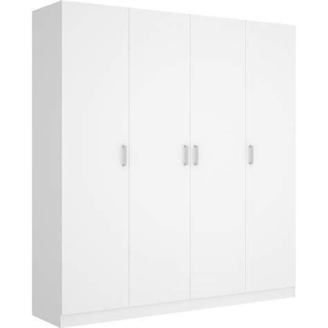 Armadio 4 Ante Bianco L 200 X P 52 X H 215 Cm MAXI Leroy Merlin