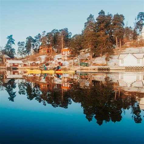 The Most Beautiful Winter Kayak Tour Stockholm Archipelago