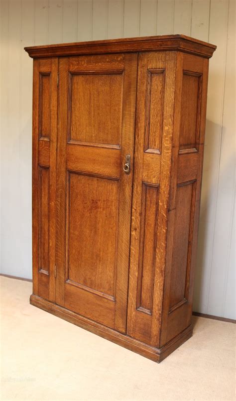 Solid Oak Hall Cupboard Antiques Atlas