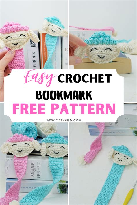 Here You Can Find A Cute Crochet Bookmark Pattern These Cute Bookmarks