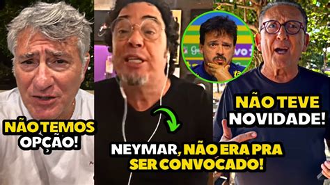 Pol Mica Selec O Brasileira Convocado Neymar E Galv O Pvc