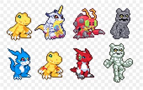 Pixel Art Digimon Clip Art Png 1200x762px Pixel Art Animal Figure