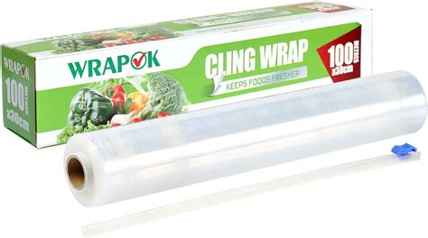 WRAPOK Catering Cling Film Dispenser And Cutter Kitchen Plastic Food