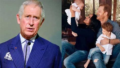 Meghan Markle Prince Harrys Kids Lilibet Archie Send King Charles