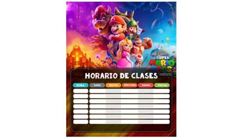 Los Mejores Horario De Mario Bros