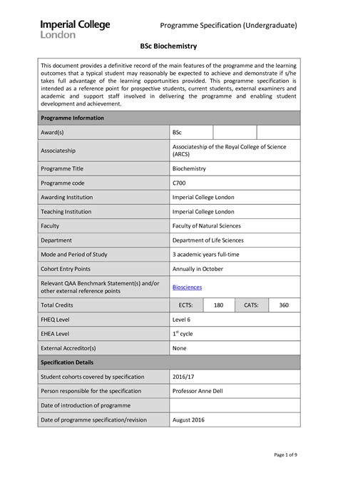 SOLUTION Bsc Biochemistry Imperial College London Studypool