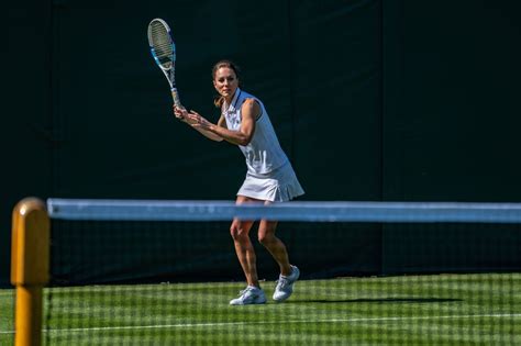 Princess Kate Plays Tennis With Roger Federer Ahead Of Wimbledon