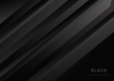 Abstract Modern Black Background With Diagonal Stripes 1263454 Vector