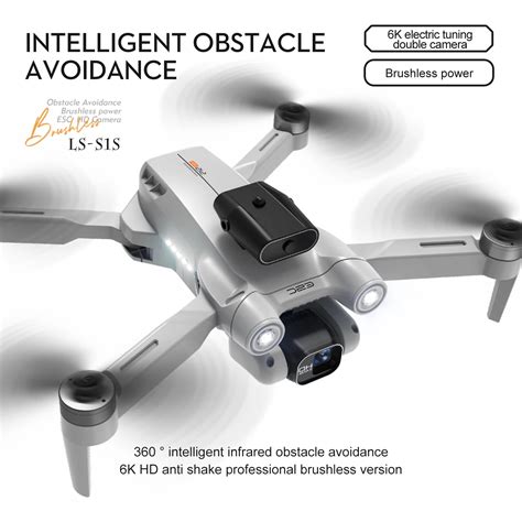 New S S Mini Drone K Profesional K Hd Camera Obstacle Avoidance