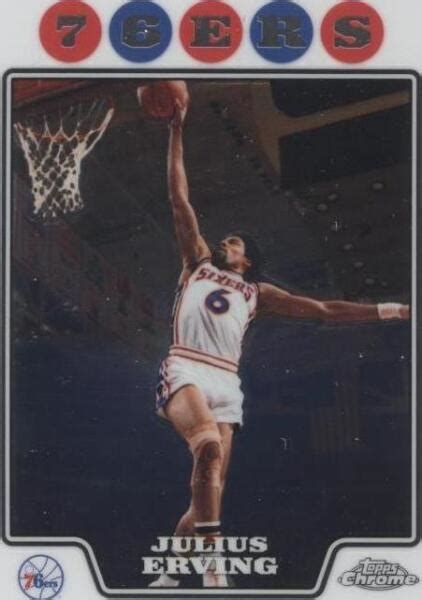 Topps Chrome Julius Erving For Sale Online Ebay