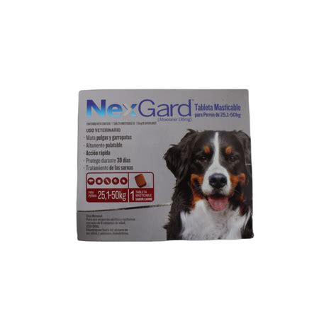 Nexgard Tableta Anti Pulgas Y Garrapatas Para Perros De A Kg