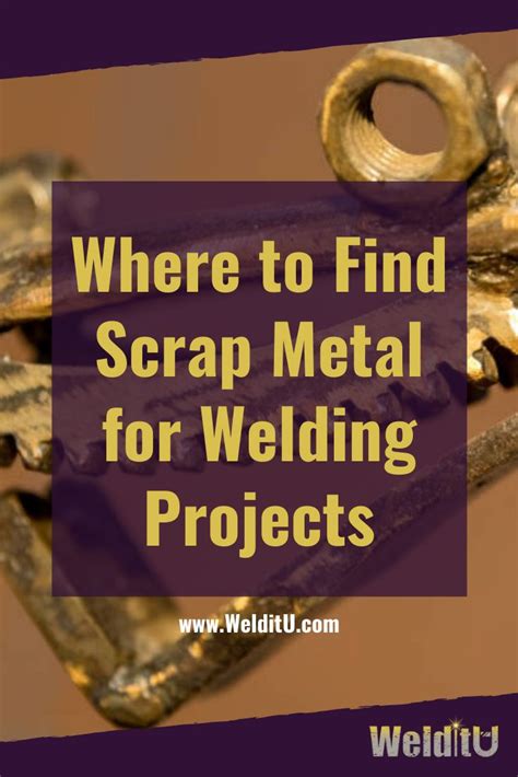 Where to Find Scrap Metal for Welding Projects | Welding projects ...