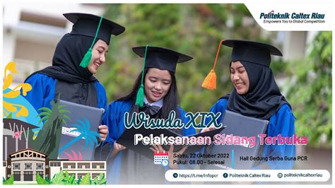 Wisuda Xix Politenik Caltex Riau Youtube