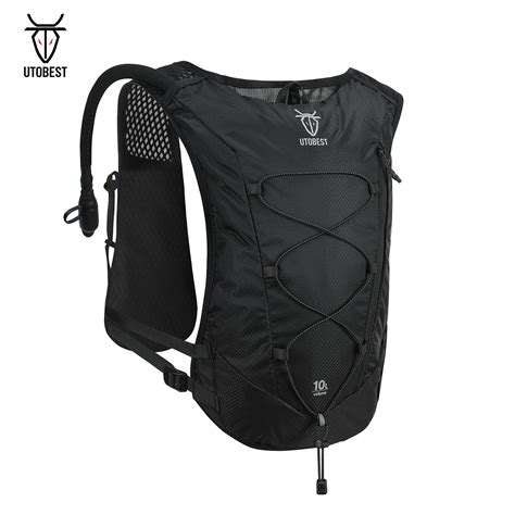 Utobest Mochila De Trail Running Chaleco De Hidrataci N Ligero De L