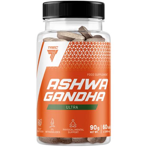 Trec Ashwagandha Ultra Mg Caps Suplementy Witaminy Suplementy