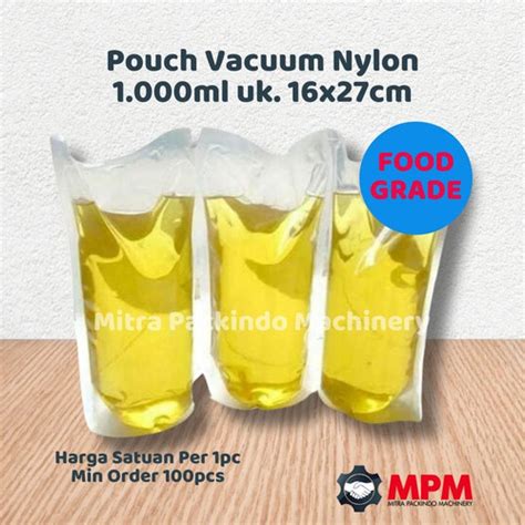 Jual Plastik Vacuum Standing Pouch Nylon X X Cm Cairan Liquid