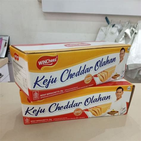 Jual Keju Wincheez Cheddar 2kg Shopee Indonesia