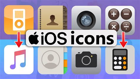 How IOS Icons Have Changed Over Time IOS Icons Evolution YouTube