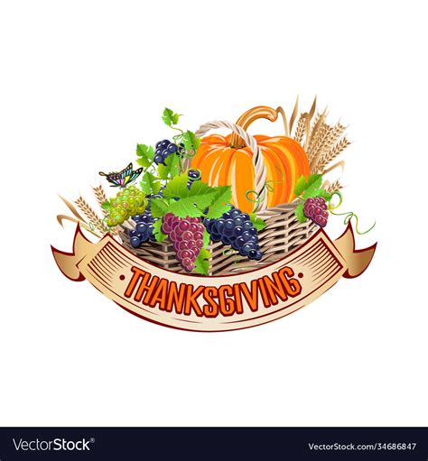 Happy thanksgiving Royalty Free Vector Image - VectorStock