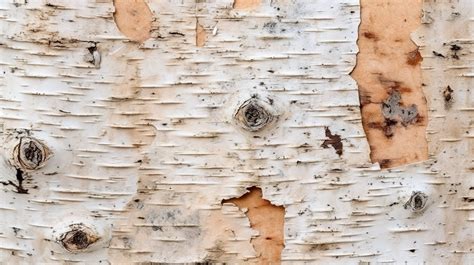 Natural Birch Bark Wood Texture Background Bark Tree Bark Rustic