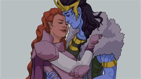 Loki And Sigyn Hug