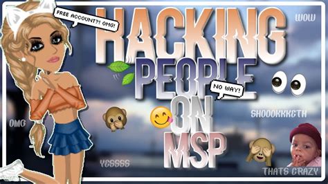 Using A Website To Hack People On Msp Free Account😱 Youtube