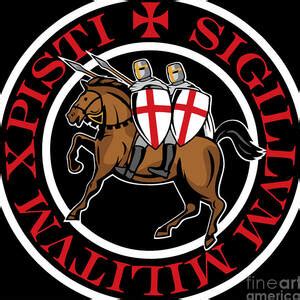 Knights Templar Crest Seal Mixed Media by Knights Templar | Pixels