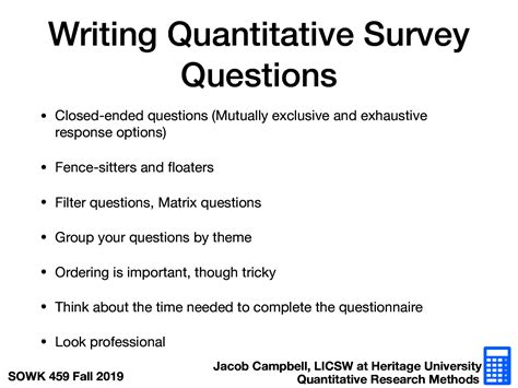 Week Quantitative Research Methods Surveys And Quantitative Data