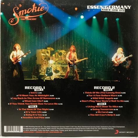 Smokie The Live Concert Raw Music Store