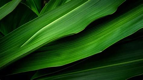 Texture Of Banana Leaves Background Green Nature Plant Texture Green