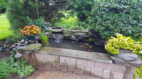 Concrete Ponds Above Ground Water Features Formal Ponds