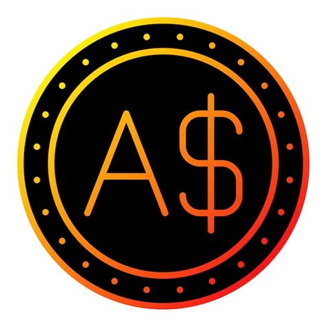 Premium Vector Australian Dollar Icon