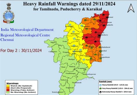 Tamil Nadu Weather Update Chennai On Red Alert As Heavy Rains To Lash