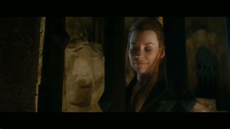 Tauriel y Kili El hobbit La Desolación de Smaug YouTube