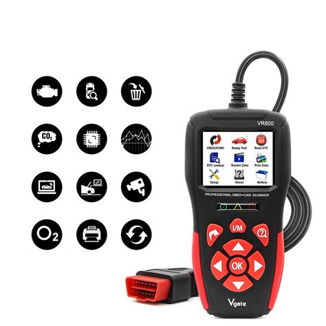 Tester Skaner Diagnostyczny Obd2 Interfejs Polski Vr800 Za 25999 Zł Z Dongguan Allegropl