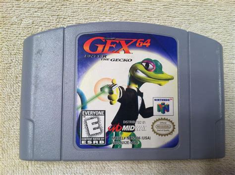 Gex 64 Enter The Gecko N64 Renewed Video Games