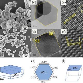 Morphology And Crystal Structure Of Hnps And Hncs A Sem Image Of Hnps