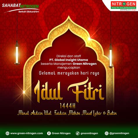 Selamat Hari Raya Idul Fitri 1444h Green Nitrogen Website Resmi Green