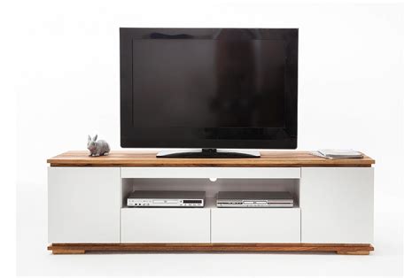 Meuble Tv Blanc Laqu Mat Design M Cbc Meubles