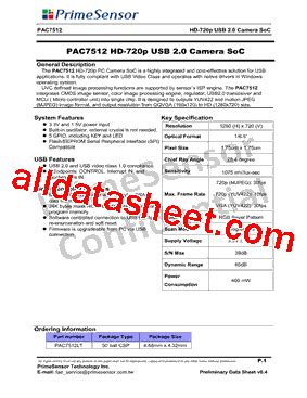 Pac Datasheet Pdf Willow Technologies Ltd