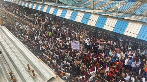 Badlapur Sexual Abuse Case Planned Protest At Railway Station Say