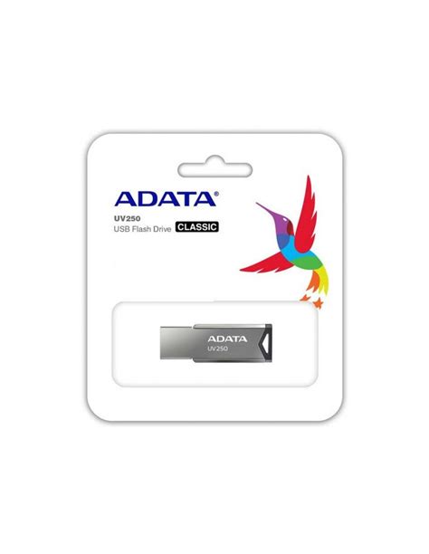 Adata Uv Unidad Flash Usb Gb Usb Tipo A Plata