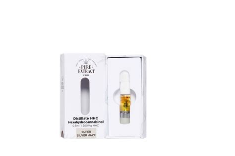 Hhc Super Silver Haze Cartridge Pure Extract Cbd