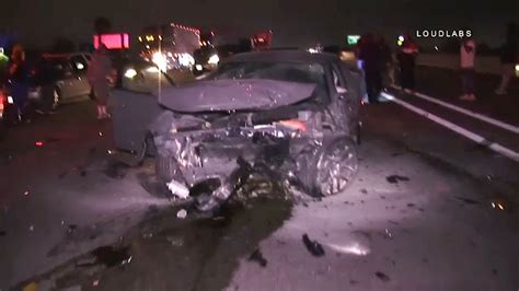 Claremont Crash 1 Killed In Pileup Involving 10 15 Vehicles On 10 Freeway Abc7 Los Angeles